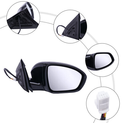 Mirrors For 2019 2020 2021 Nissan Altima Front Right Passenger Side Paintable