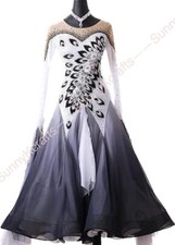 SunnyK Waltz Tango st Dance Dress Salsa Costume Stardard Ballroom Competition