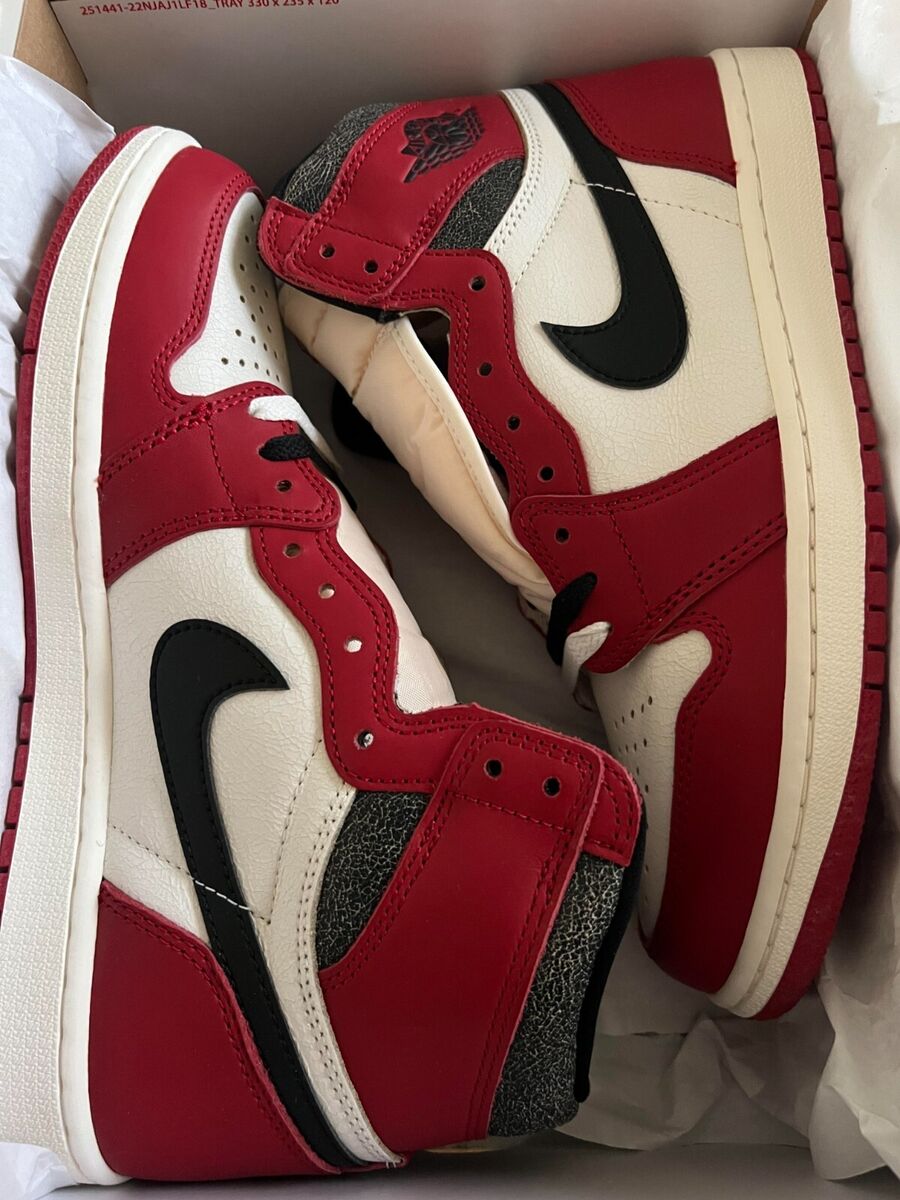 NIKE AIR JORDAN 1 RETRO HIGH OG CHICAGO LOST AND FOUND AJ1 NIKE AIR JORDAN 1 RETRO HIGH OG CHICAGO LOST AND FOUND AJ1