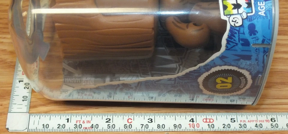 Lote de 2 figuras coleccionables Hasbro Marvel Muggs Groot & Rocket Racoon **LEER** Foto 4 de 4