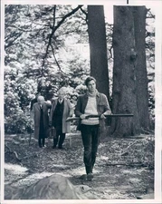1963 Press Photo Actor Bradford Dillman on TV Show Espionage - rkf11047