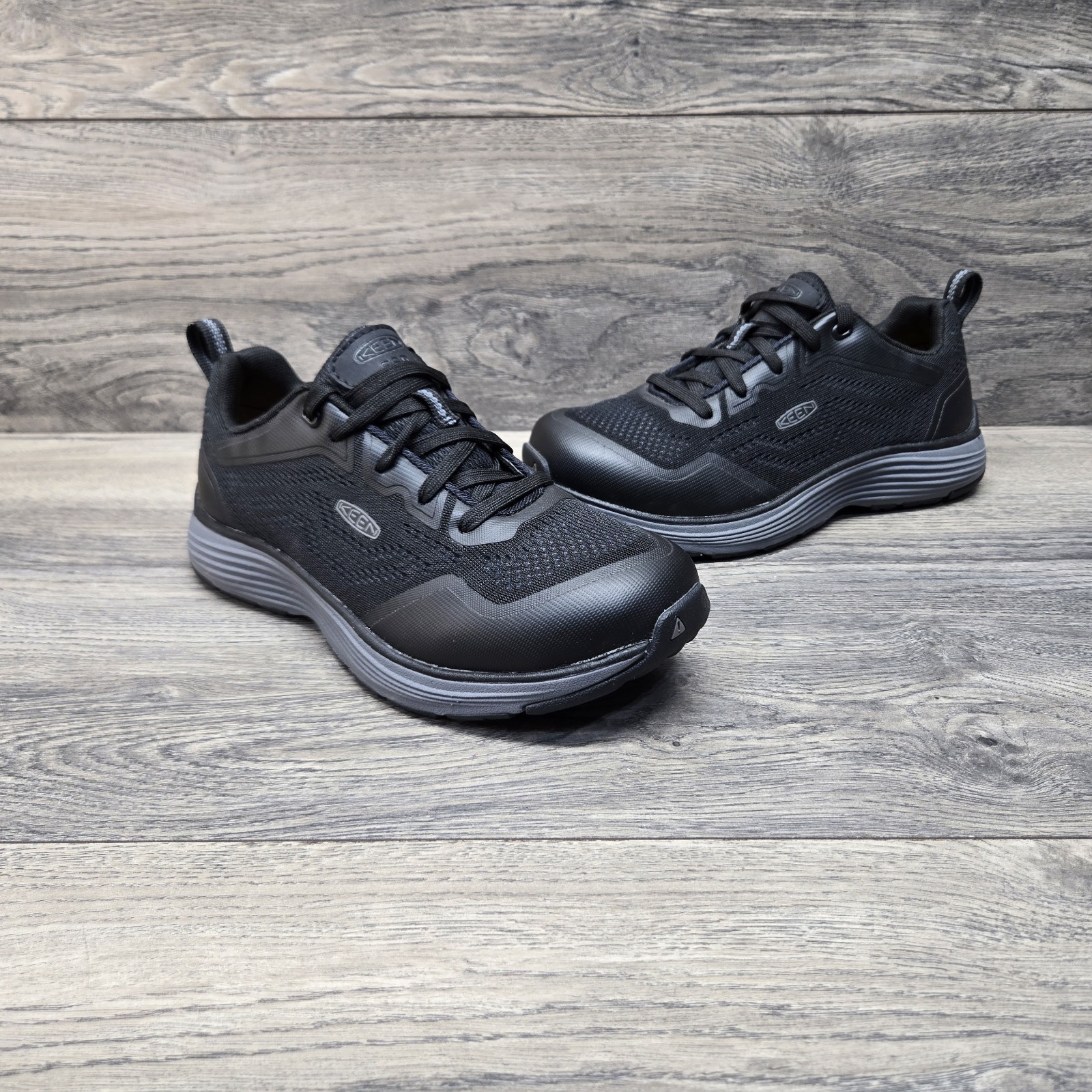 Scarpe da lavoro Keen donna US 7 M Sparta 2 ESD alluminio punta sicura nere 1025638W