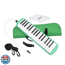 Btuty Melodica Instrument 32 Keys Melodica Piano Musical Instrument for Begin