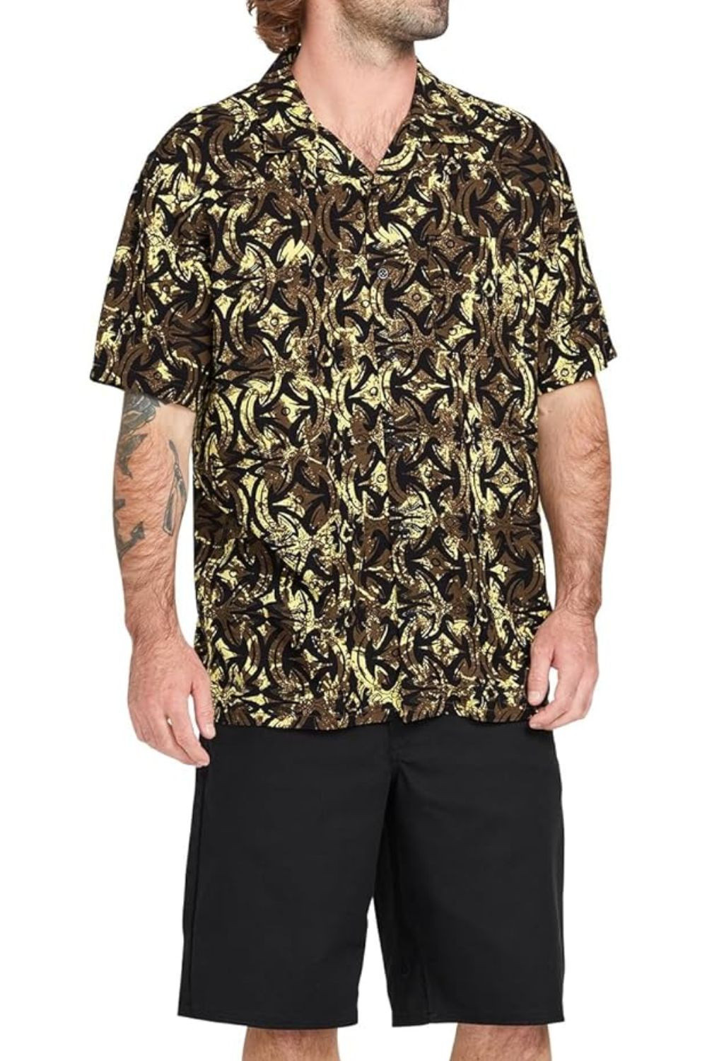 Volcom Смело двигает Геррен Курзарм-Рубашка M 11790₽
