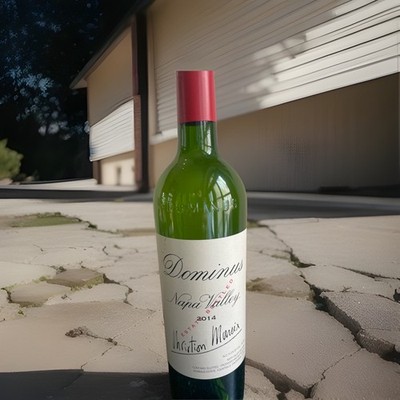Leere Dominus Ch. Moueix Flasche Zum Sammeln 2014 0,75l