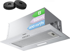 Integrated Cooker Hood CHL17EM21I, 52Cm Stainless Steel Built-In Extractor Fan K