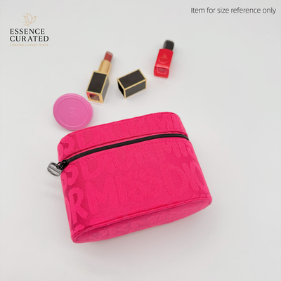 Miss Dior Hot Pink Vanity Case Limited Edition Jacquard Zip Pouch