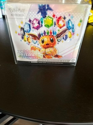 Pokémon TCG: Prismatic Evolutions ETB Elite Trainer Box Neu Sealed Case INKLUSIVE