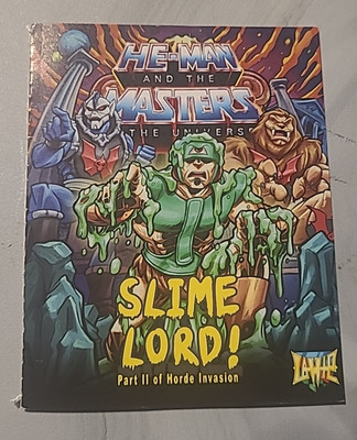 Mini Comic Book  MOTU Masters of the Universe Origins Slime Lord Horde Invasion