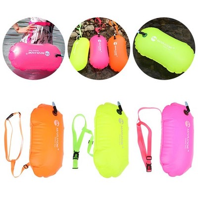 Schwimmboje Aufblasbar Rettungsboje Triathlon Buoy Schwimmen Open Water Boje