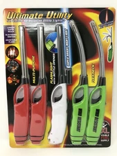 Ultimate Utility Premium All Occasion Lighters for Candles BBQ Kitchen Firepl...