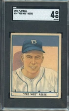 1941 Playball Play Ball 54 Pee Wee Reese RC/Rookie Dodgers (EAG) HOF SGC 4 VG-EX
