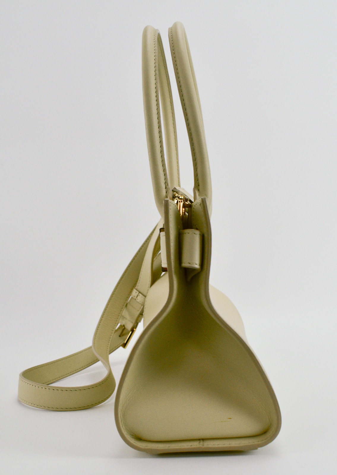 Versace Medusa '95 Women's Handbag Light Sand Leather Tote with Removable Strap image 6