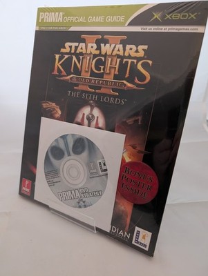 Star Wars Knights of the Old Republic Sith Lords Prima Official Guide NEW