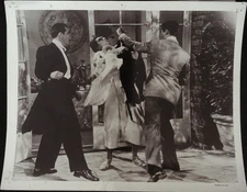 The Philadelphia Story 8 X 10 Still 1940 Cary Grant knocks James Stewart out!