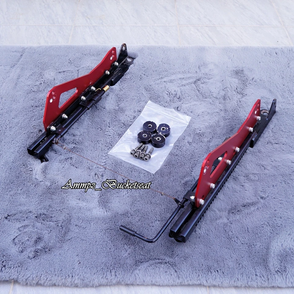 Rieles de asiento MUGEN para HONDA NSX LADO IZQUIERDO Foto 2 de 4