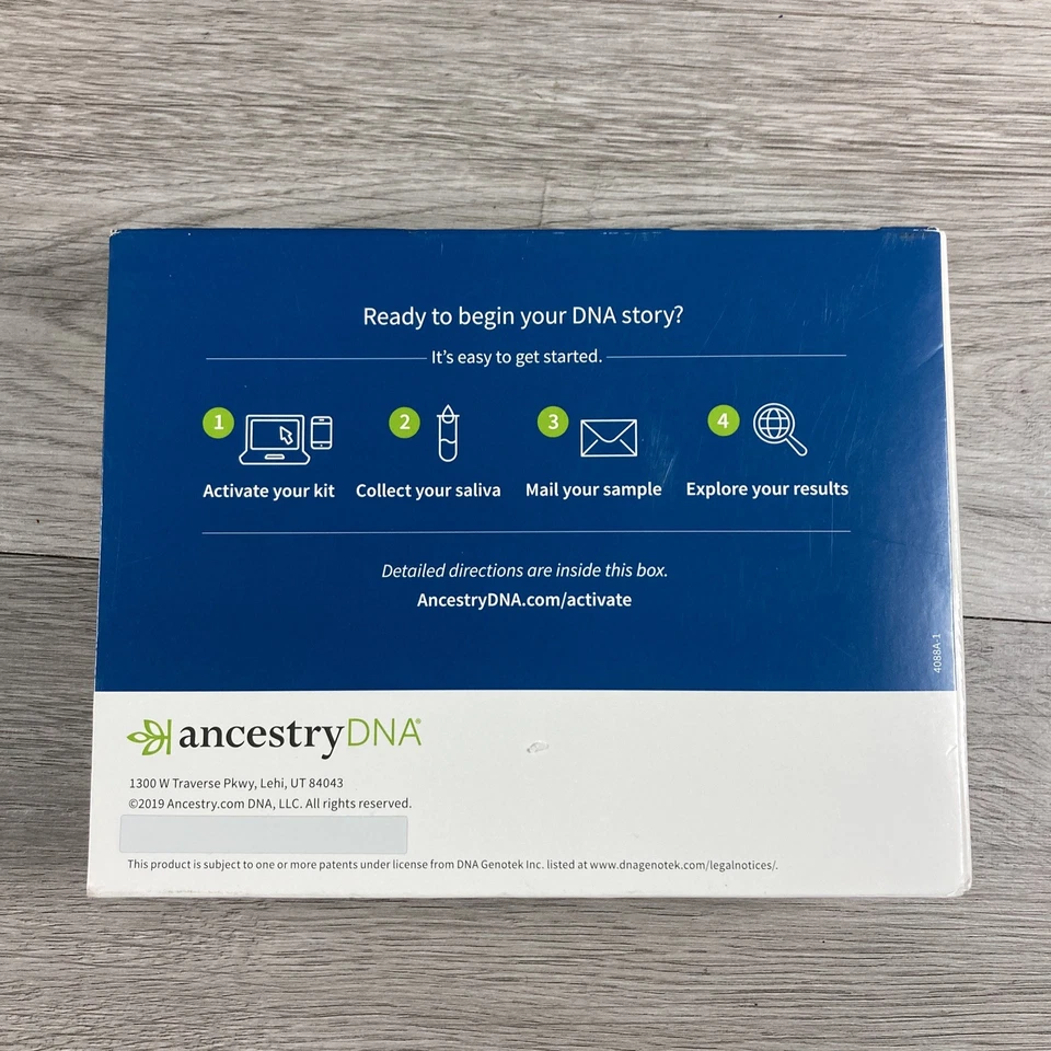 AncestryDNA Genetic Test Kit: Complete DNA Activation Kit - New Open Box - Image 3 of 3