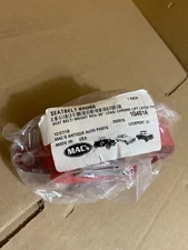 Seatbelt-BRD-60 Seat Belt Bright Red 60" Long Chrome Lift Latch Type 1Q401A