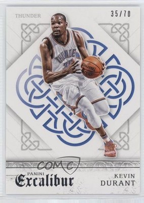 2015-16 Panini Excalibur Silver 35/70 Kevin Durant #28 2b6