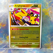 Pokemon Ampharos Chaos Rising 29/86 Reverse Holo Near Mint
