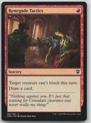Renegade Tactics 195 CMR Commander Legends NM C