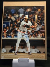 Al Bumbry Baltimore Orioles Signed 8x10 Photo (Read Condition)