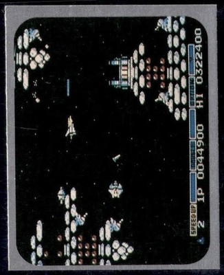 1985 Konami Gradius Famicom Family Computer Mini Card Vic Viper Arcade NES JP