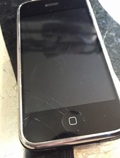 Apple iPhone 1st Gen 8GB Silver 2MP Camera 3.5" Touchscreen GSM 2G
