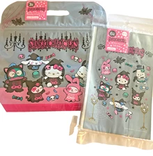 Sanrio Characters Daiso Fancy Zip Bag 9pcs Hello Kitty Friends Halloween BUNDLE