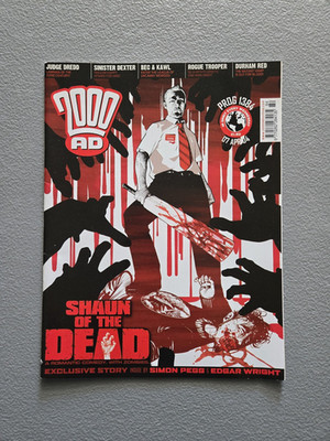 2000 AD Prog 1384 Shaun Of The Dead - 1st Appearance By Simon Pegg