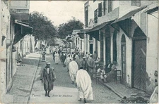 CPA TUNISIA TUNIS Rue El-Halfaouine (32478)