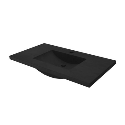 Native Trails NSVNT36-1 Palomar 36'' NativeStone Concrete Vanity - Charcoal