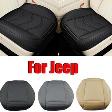 For Jeep Auto Car Front Seat Cover Pu Leather Half Full Surround Cushion Mat Pad For Jeep Auto Car Front Seat Cover Pu Leather Half Full Surround Cushion Mat Pad