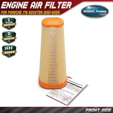 Engine Air Filter for Porsche 718 Boxster 2021-2025 718 Cayman 2020-2025 Boxster