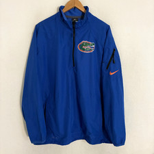 Nike University Florida Gators 1/4 Zip Windbreaker Pullover Adult L Storm Fit UF