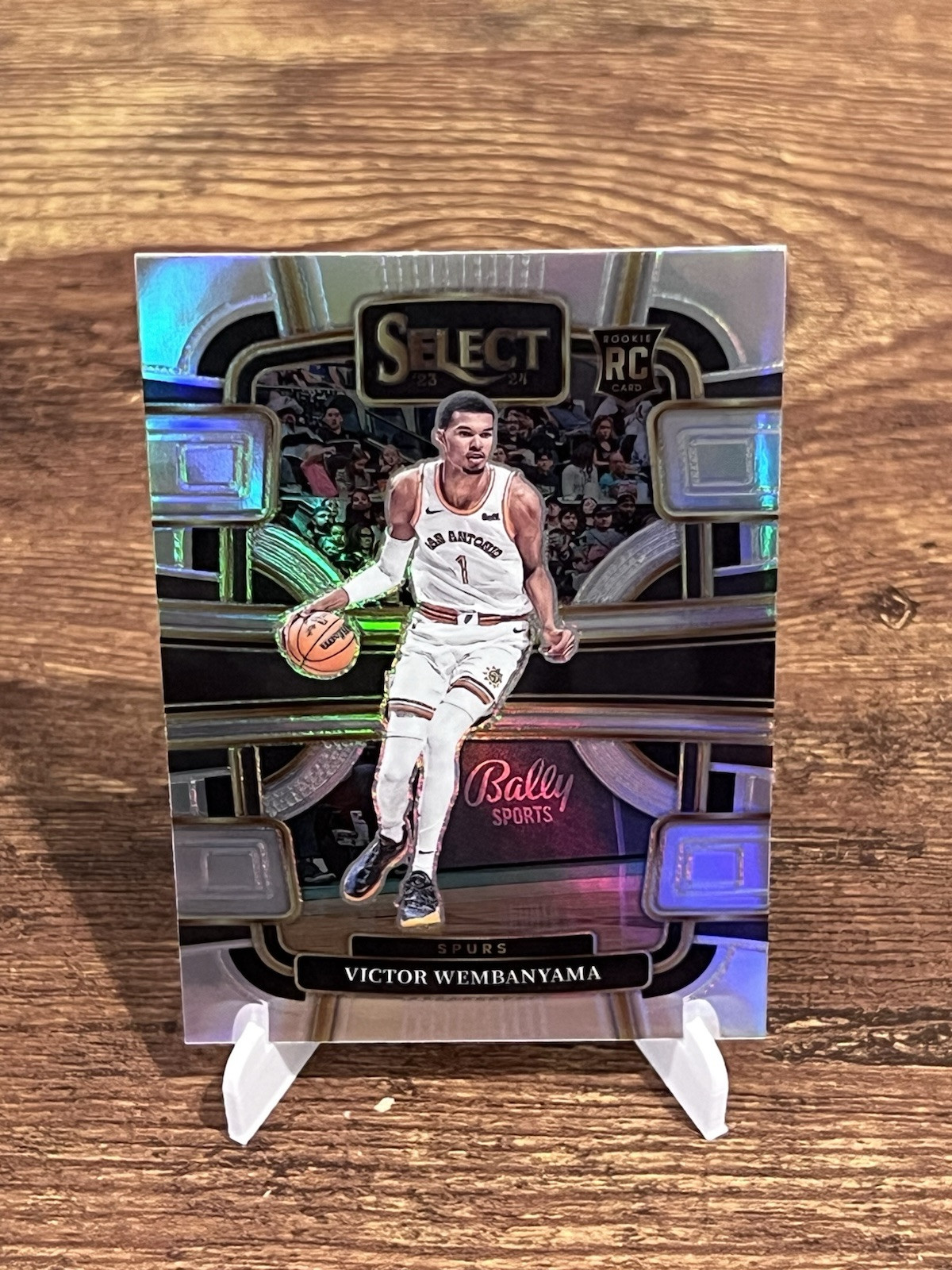 2023-24 Panini Select Victor Wembanyama Silver Prizm ROOKIE #87 Spurs