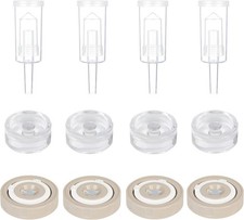 4 Pack Fermentation Kit for Wide Mason Jars, 4 Fermenting Lids & Airlocks No Jar