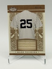 Mark Teixeira 2025 Leaf Lumber Game Used Lumber GL-79 Bat Relic /40 NY Yankees