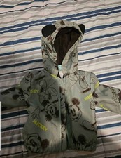 Disney Mickey Mouse hooded jacket size 12 months