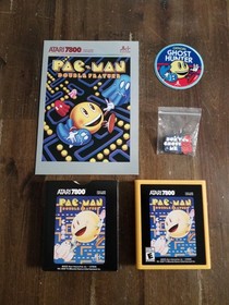 Atari high Score Collection 7800 7800+ 2600+ CIB w/ Pins & Patches 