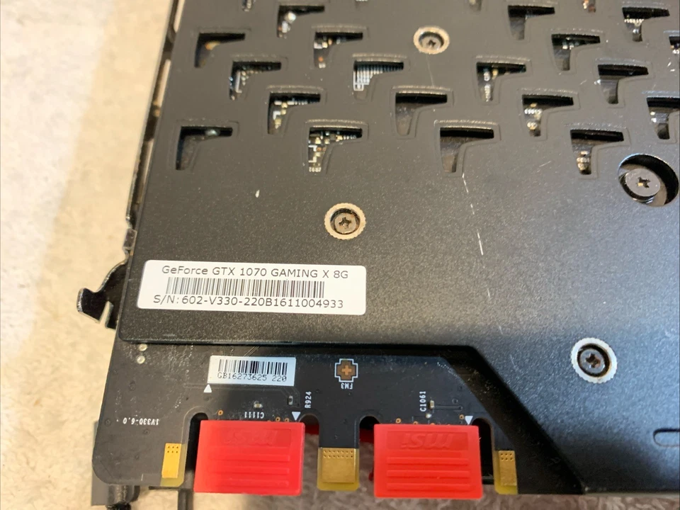 💎💎MSI Radeon RX 480 GAMING X 8G Graphics Card - 8GB GDDR5 - - Image 4 of 4