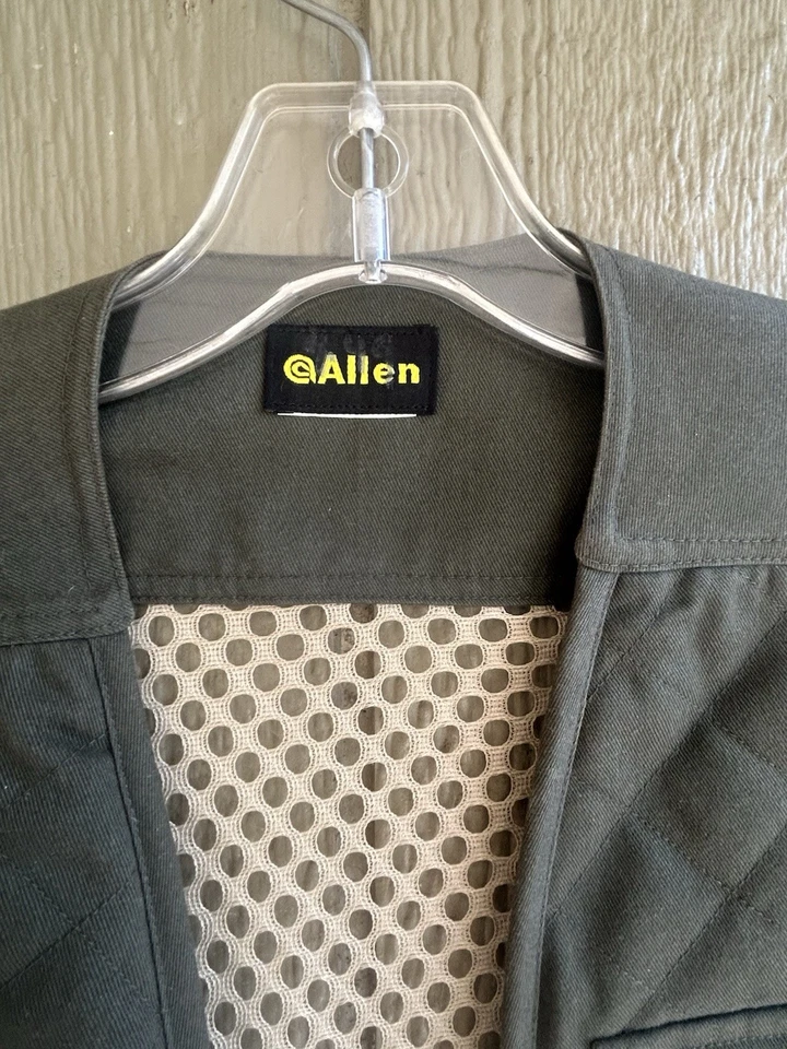 Allen Mesh Shooting Vest With Right Shoulder Pad , IDPA Patch Sewn On - Image 3 of 4