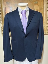 Elegant Polo By Ralph Lauren 3 Button Cotton Sport Coat Blazer Jacket 42S Short