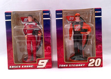Set of 2, TREVCO, NASCAR Coll. Ornaments, Tony Stewart 20 Kasey Kahne 9
