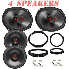 JBL Club Series 6x9" 6.5" Front/Rear Door Speakers for 2015-2025 Ford F-150