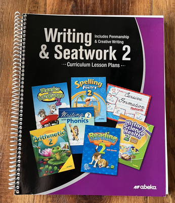 ABeka Writing & Seatwork 2 Curriculum Lesson Plans for Christian Schools 2nd Gr