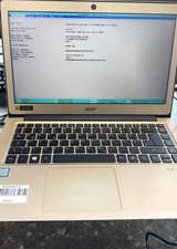 Acer Swift SF314-51 Intel i3-6100U 128GB SSD 4GB RAM Ersatzteilspender