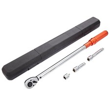 Torque Wrench, 1/2-inch Drive Click Torque Wrench 20-250ft.lb/34-340n.m, Dual-D