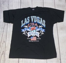 Vintage Las Vegas Nevada T Shirt Size XL Single Stitch Made In USA
