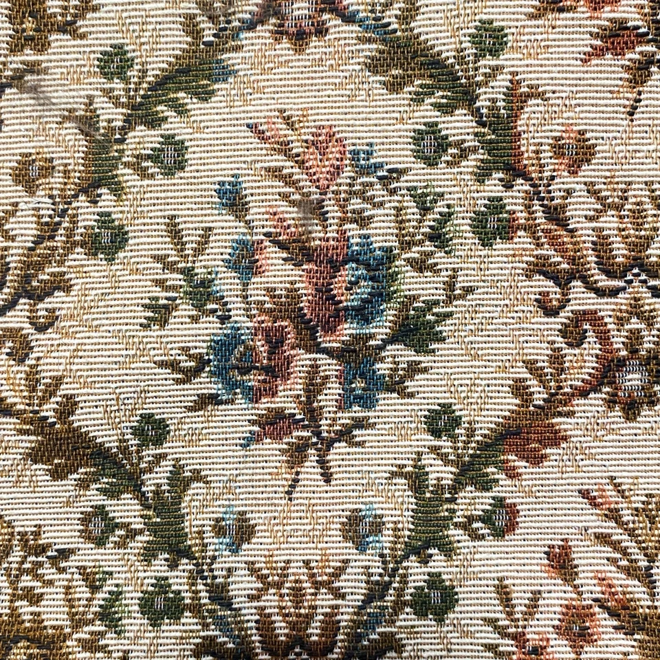 Tapiz de tela de enrejado floral tapizado pesado por comprar Foto 3 de 4